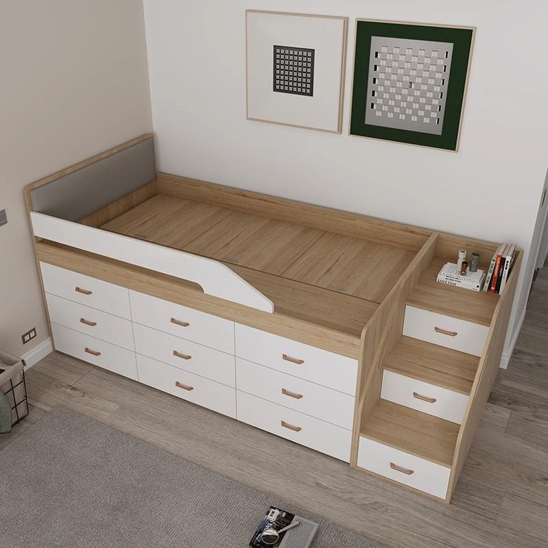 客製化床🔥訂製尺寸🔥小户型🔥多功能床🔥组合床🔥衣櫃床🔥儲物床🔥書桌床🔥半高床🔥單人床架雙人床架