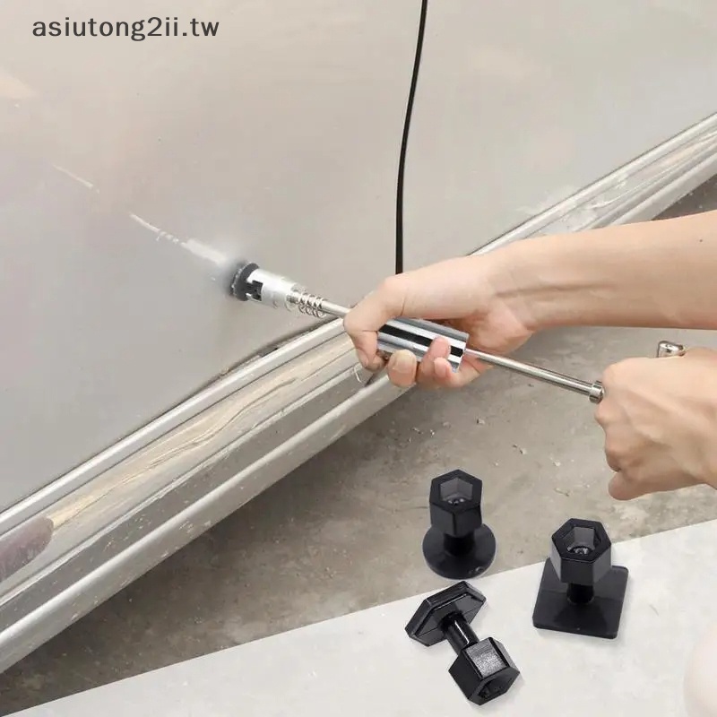 [asiutong2ii] 汽車凹痕去除工具汽車凹痕修復工具強力凹痕去除套件車身油漆少凹痕拉拔器汽車保養工具 [TW]