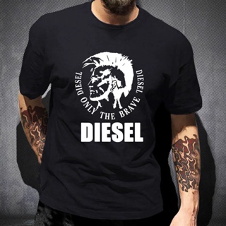 Diesel Only-The-Brave 男式短袖棉 T 恤 S-3XL