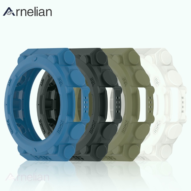 Arnelian 手錶殼防刮智能手錶保護套適用於華米 Amazfit T-rex 2 保險槓保護殼