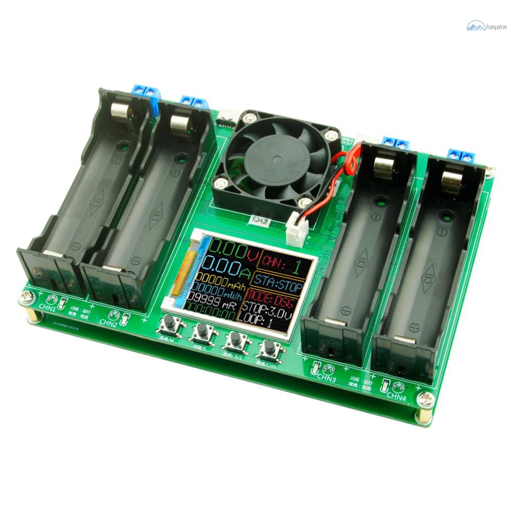 儀表數鋰電池功率模組18650儀表雙阻測電內顯示容量字檢測器儀表數Type-C