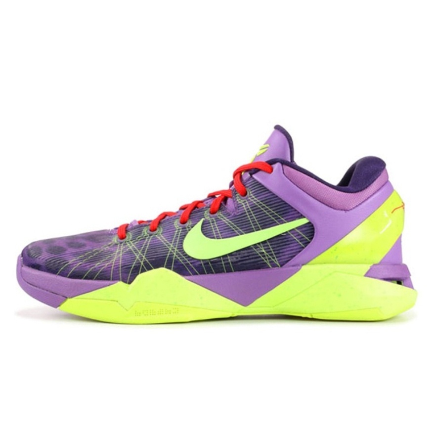 【純原】 Zoom Kobe 7科比7 Christmas(Leopard) 低幫 實戰籃球鞋 男款 紫黃