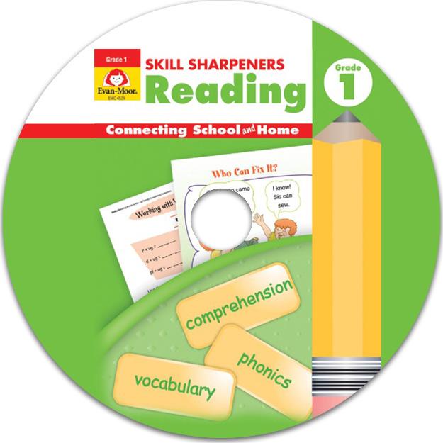 Skill Sharpeners Reading, Grade 1 (CD only)(有聲書)/Evan Moor【禮筑外文書店】