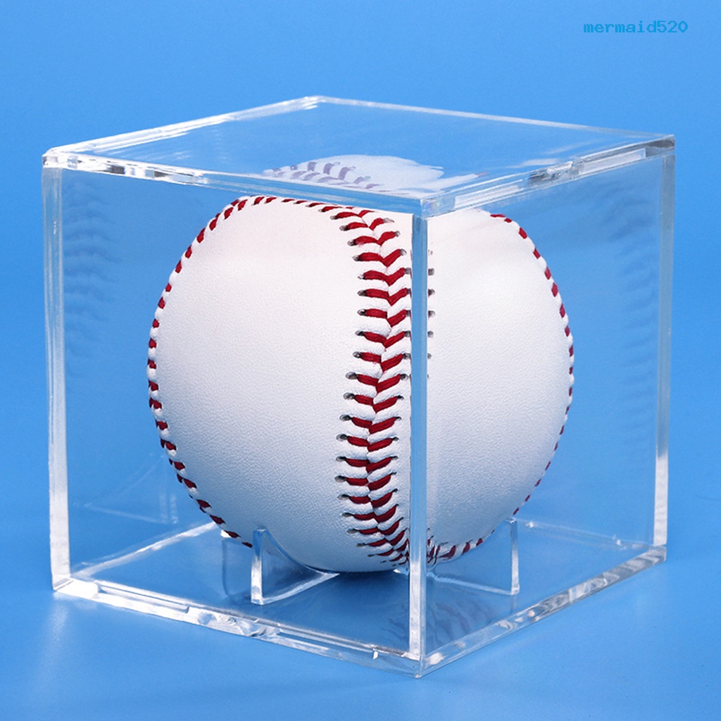 【攀登者】透明亞克力棒球盒 支架展示 有機玻璃 棒球展示盒 亞克力球盒
