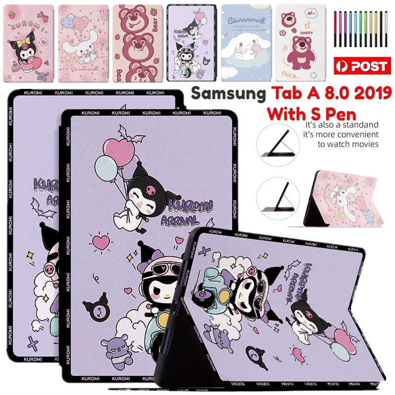 SAMSUNG Folio Shell 適用於三星 Galaxy Tab A 8.0 2019 帶 S Pen SM-P