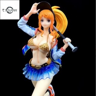 元氣招財 海賊王街頭時尚 GK 潮服時尚品牌 Nami Boya Hancock Robin Baseball 可拆卸動
