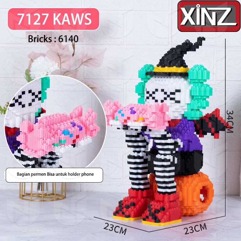 Nano Block KAWS 系列 02 積木教育納米積木