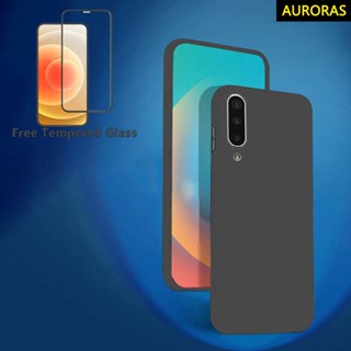 適用於夏普 Aquos Zero 5G Basic 2 手機殼軟滑殼 + 1 件免費鋼化玻璃螢幕保護膜