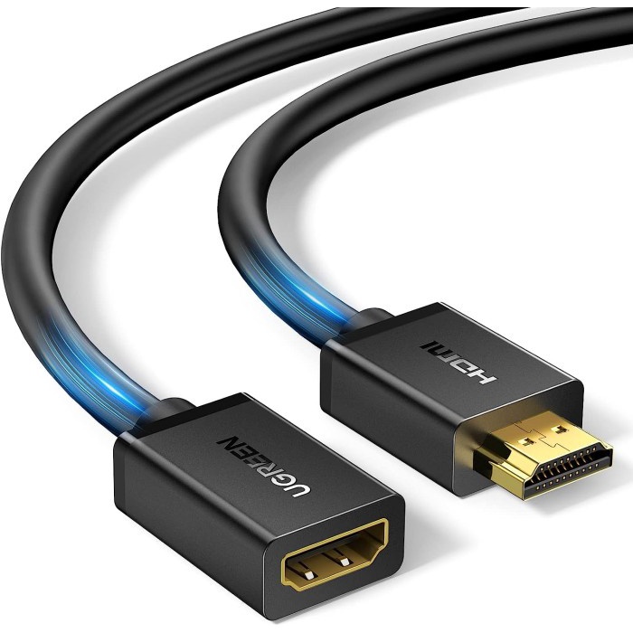 Ugreen HDMI 電纜公對母分機 4K 2M 10142 GMP