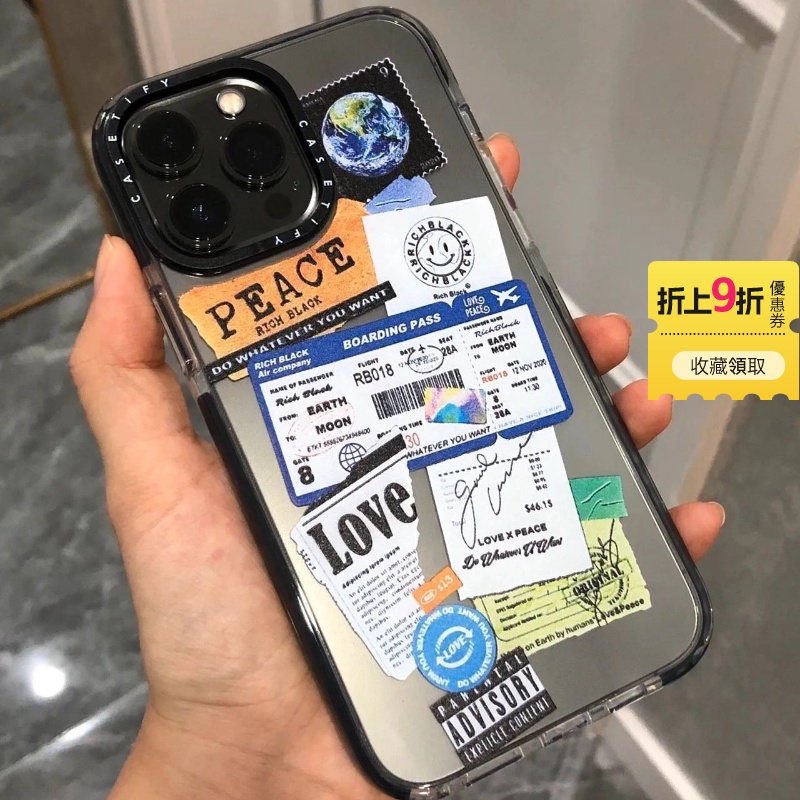 現貨速發casetify蘋果手機殼iPhone保護殼xs xr 11 12 13 14 15 Promax plus立體