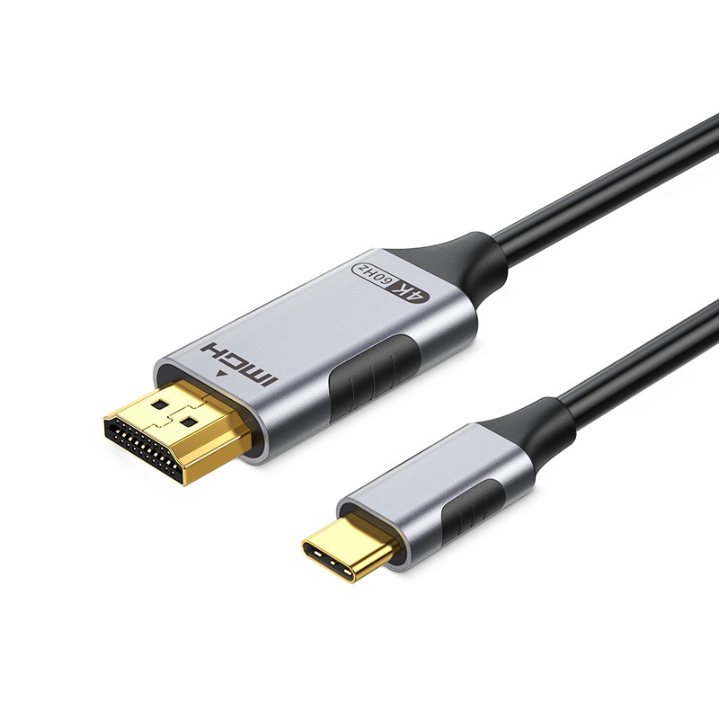 2m 4K 60Hz C 型轉 HDMI 電纜 Usb C 轉 HDMI 2.0 電纜 Thunderbolt 3/4