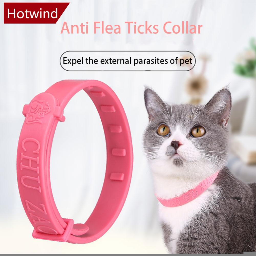 Hotwind 貓防跳蚤蟎蜱項圈無跳蚤美容工具小貓補救頸帶寵物項圈 N6T1