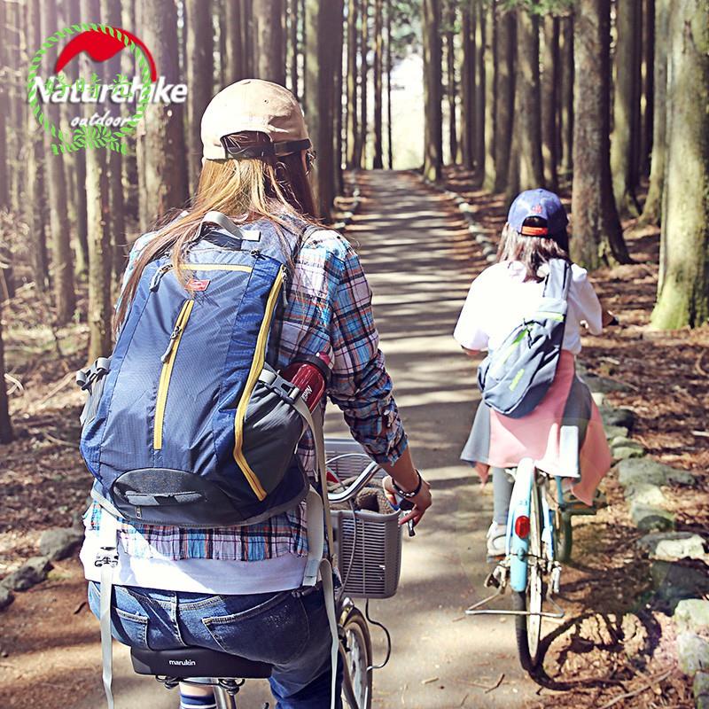 🌟好物優選🌟 NatureHike NH挪客戶外輕量運動騎行背包徒步登山包男女書包旅行包 輕便雙肩包 後背包 雙肩包