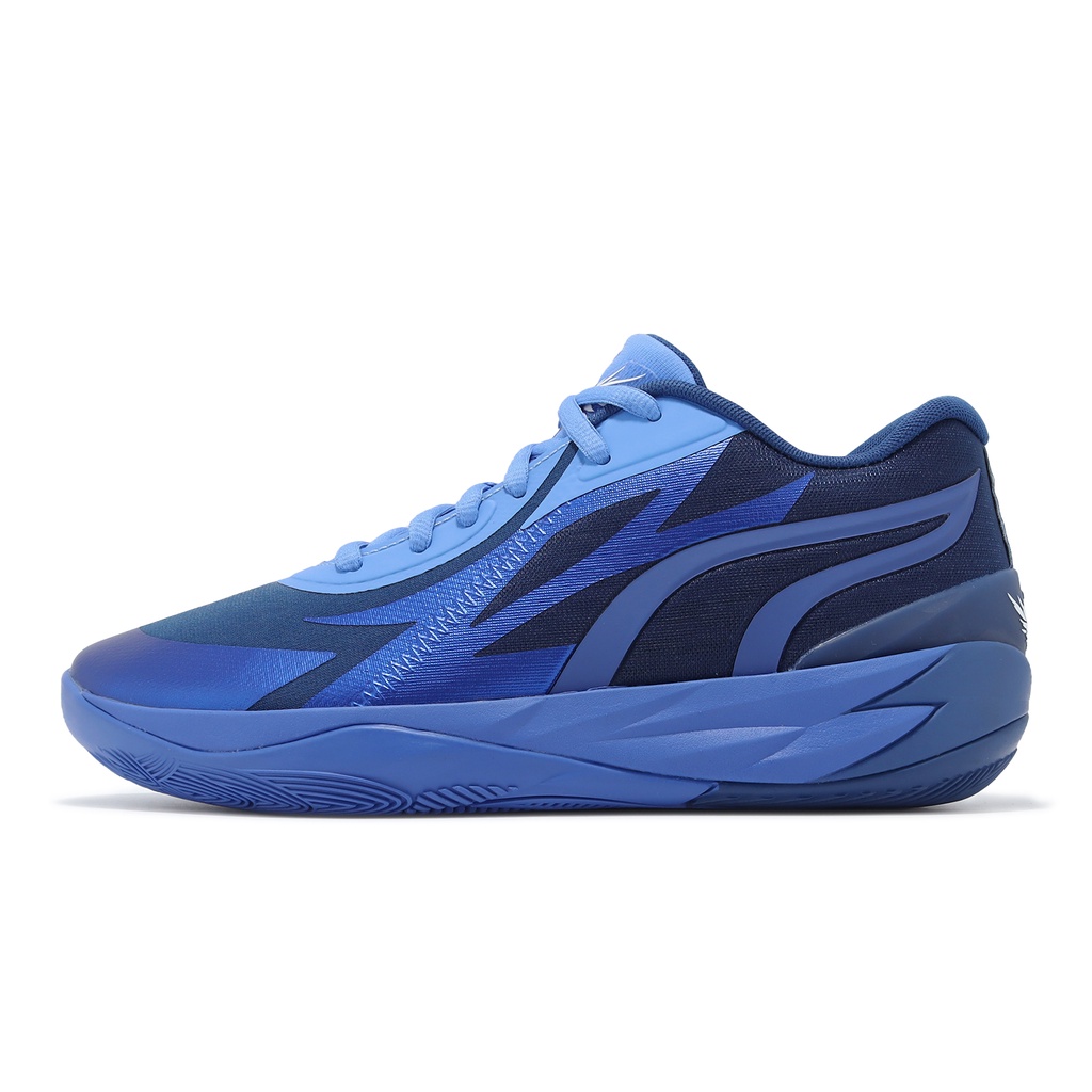 Puma 籃球鞋 MB.02 Lo 藍 低筒 LaMelo Ball 男鞋 氮氣中底 【ACS】 37776602