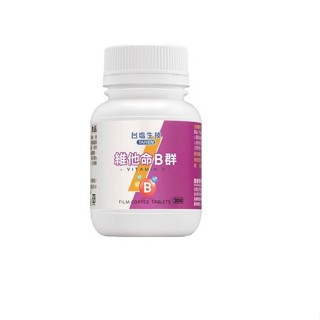 臺鹽生技維他命B群膜衣30錠/瓶