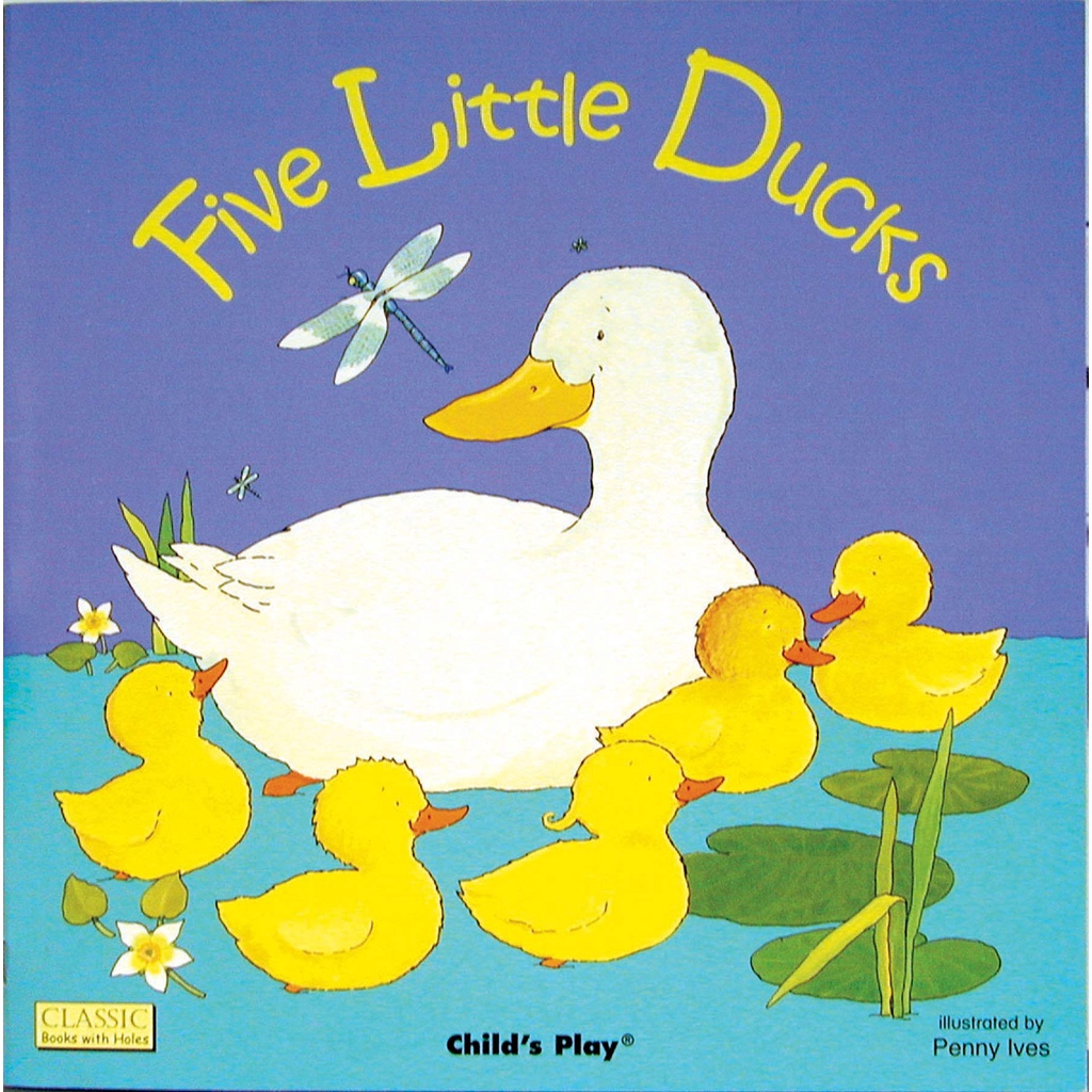Five Little Ducks (1平裝+1CD)