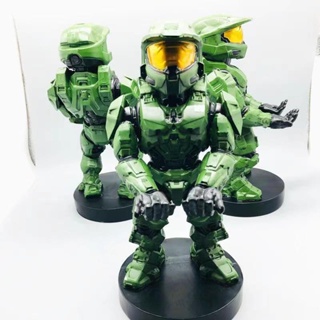 Xbox 手柄支架綠色士兵 PS4 PS5 控制器手柄支架支架可動人偶玩具 D45
