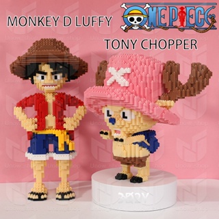 Nano Block ONEPIECE.LUFFY ZORO CHOPPER 高清系列積木教育納米積木