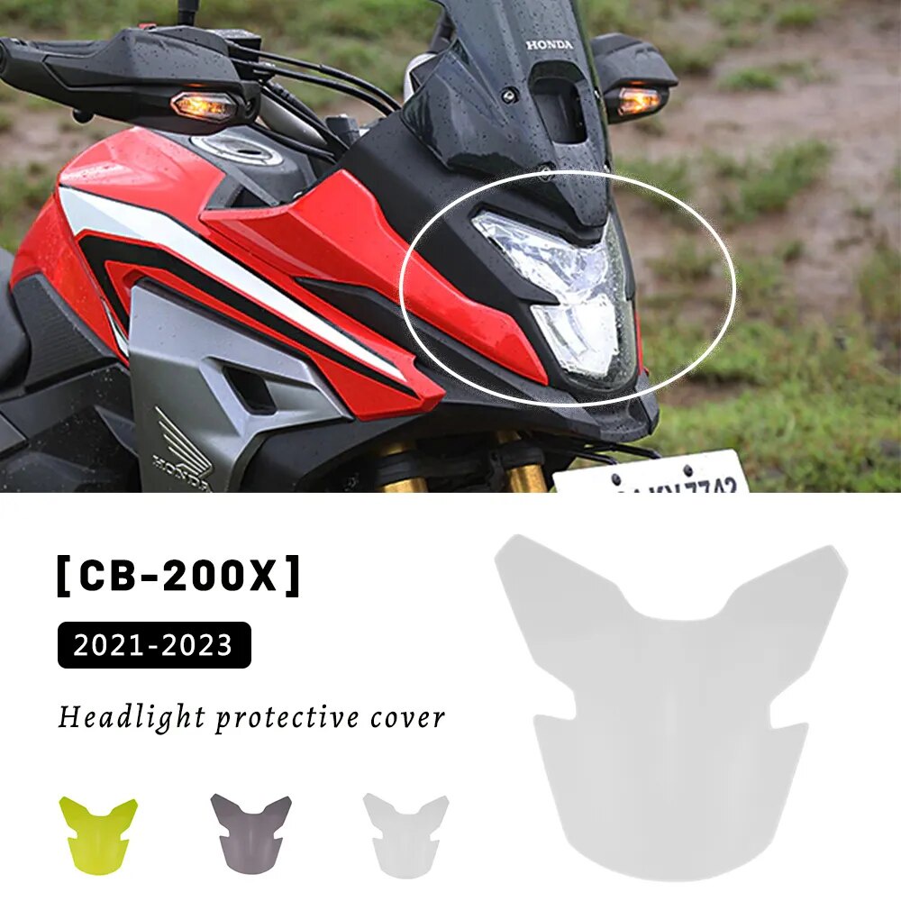 HONDA 摩托車頭燈屏幕保護膜保護鏡頭蓋頭燈罩適用於本田 CB200X CB 200X CB-200X 2021 20