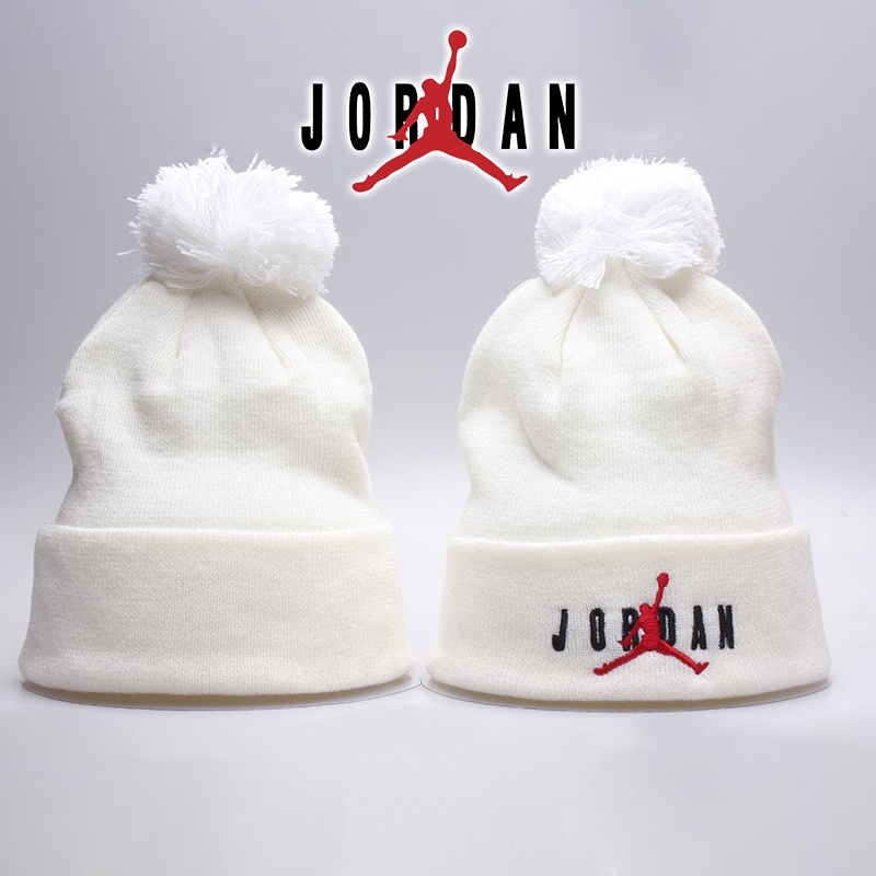 Jordan 豆豆時尚女式保暖針織冬季中性帽子