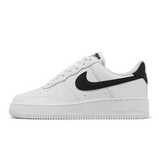 Nike 休閒鞋 Wmns Air Force 1 07 白 黑 皮革 女鞋 AF1 ACS DD8959-103