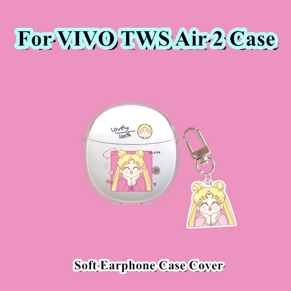 【快速發貨】適用於 Vivo TWS Air 2 Case 甜美可愛卡通軟矽膠耳機套外殼保護套