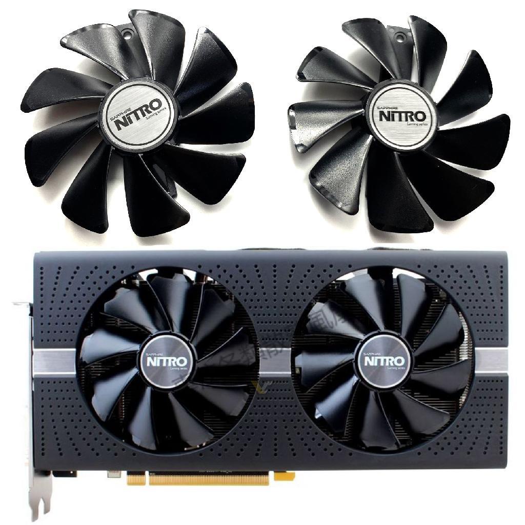 【專註】藍寶石RX470RX470D RX480 RX570 RX580 白金/超白金極光顯卡風扇