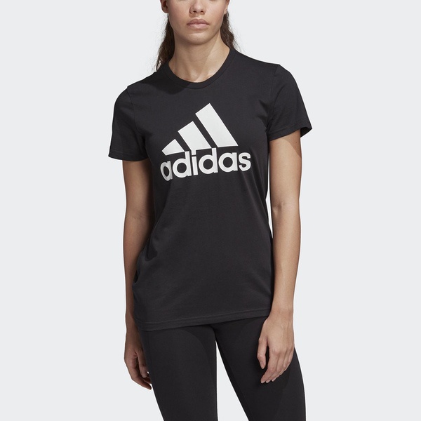 Adidas W Bos Co Tee FQ3237 女 短袖 上衣 T恤 亞洲版 運動 訓練 休閒 基本款 黑白