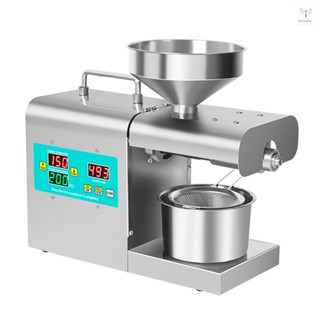 RG-312智慧不銹鋼榨油機家用自動壓榨機免油炸材料榨油裝置數顯帶溫度可調功能