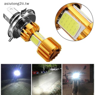 [asiutong2ii] H4 摩托車 10W LED 3 COB 摩托車大燈燈泡 500LM 高/低光束燈 [TW]