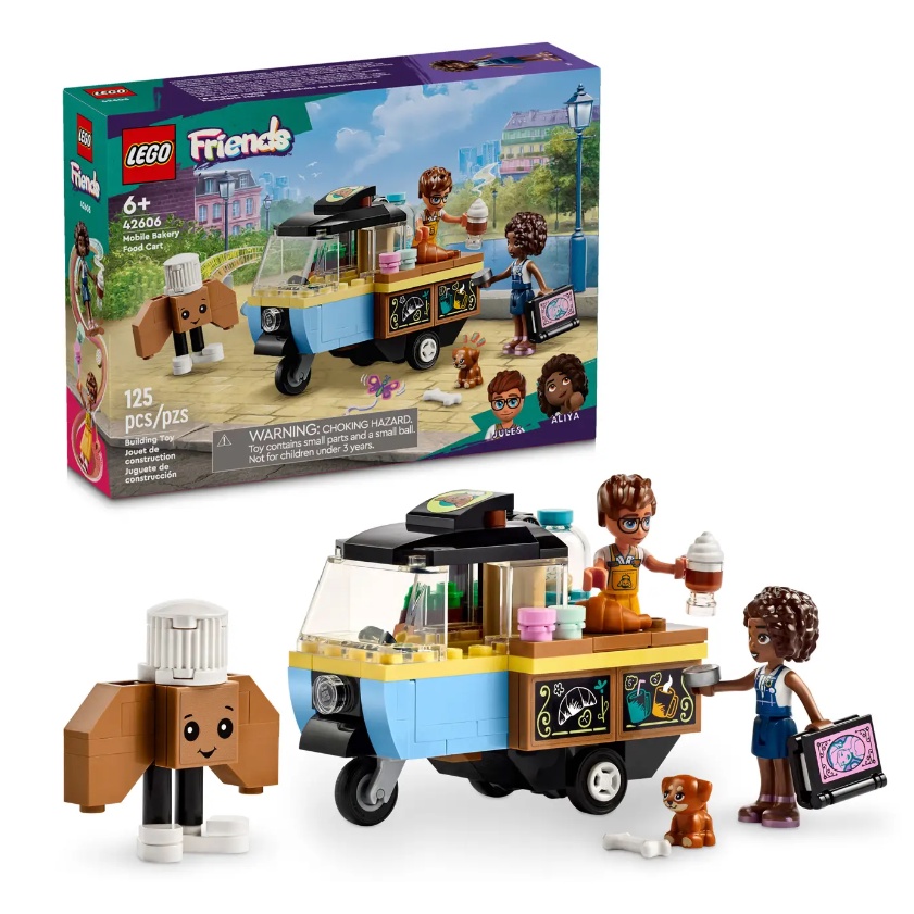 &lt;屏東自遊玩&gt; LEGO 42606 Friends 女孩系列 行動麵包餐車