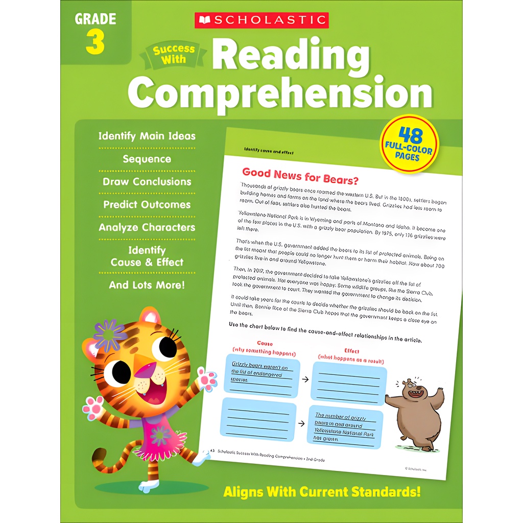 Scholastic Success with Reading Comprehension【禮筑外文書店】98609
