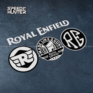Royal enfield徽章貼復古機車油箱貼紙外殼防水裝飾貼