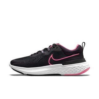 Nike 慢跑鞋 Wmns React Miler 2 黑 桃紅 女鞋 路跑 運動鞋 【ACS】 CW7136-003