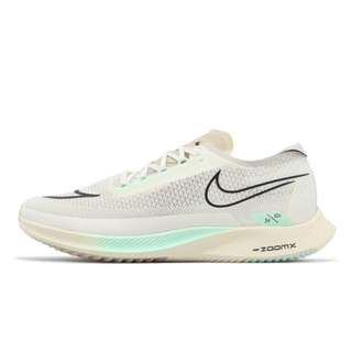 Nike 競速跑鞋 ZoomX Streakfly 米白 綠 訓練 輕量 慢跑鞋 男鞋 【ACS】 FV0166-101