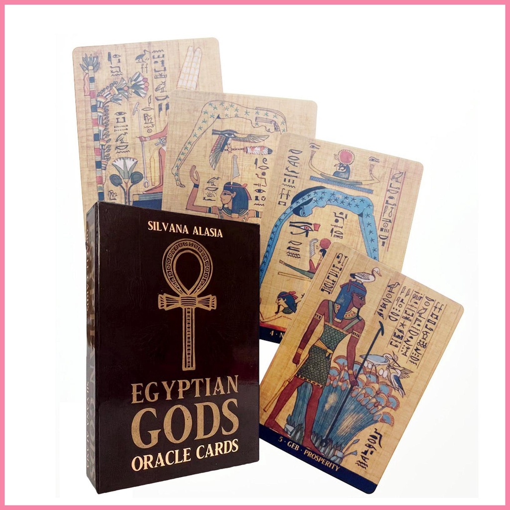 EGYPTIAN GODS ORACLE CARDS埃及眾神 36張牌 塔羅牌 神諭卡 桌遊卡牌 naitw
