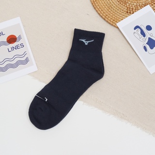 Mizuno 襪子 Ankle Socks 短襪 深藍 單一尺寸 25~28cm 美津濃【ACS】32TXA601-29