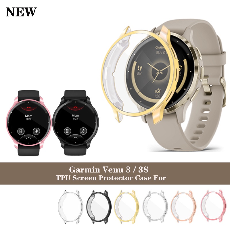 Garmin Venu 3 3s 的 TPU 軟蓋保護電鍍保護殼