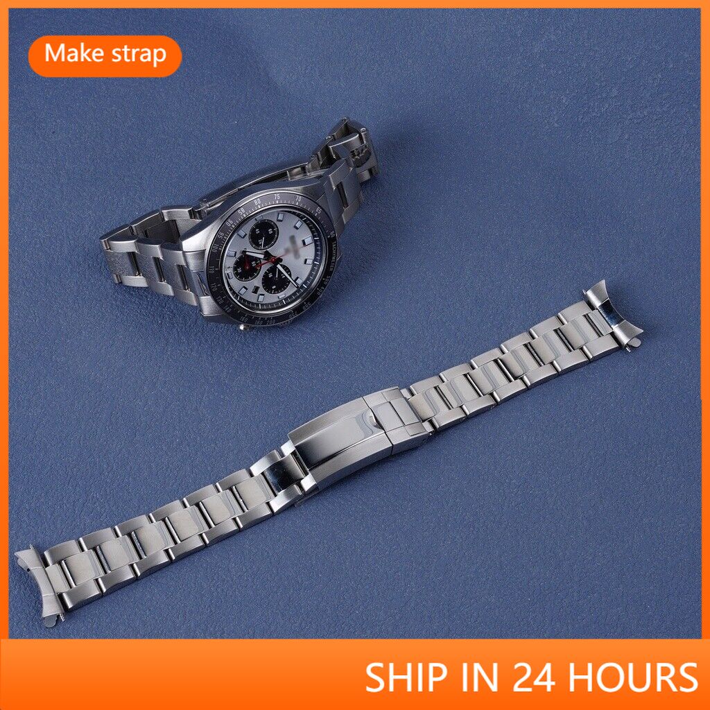 代用 运营SEIKO 精工 PROSPEX SSC911P1 銀鋼錶帶手鍊牡蠣扣  21mm