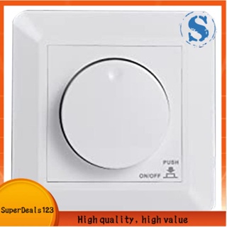 【SuperDeals123】5-300 W 調光開關 LED 相位控制調光器,用於可調光 LED 和鹵素