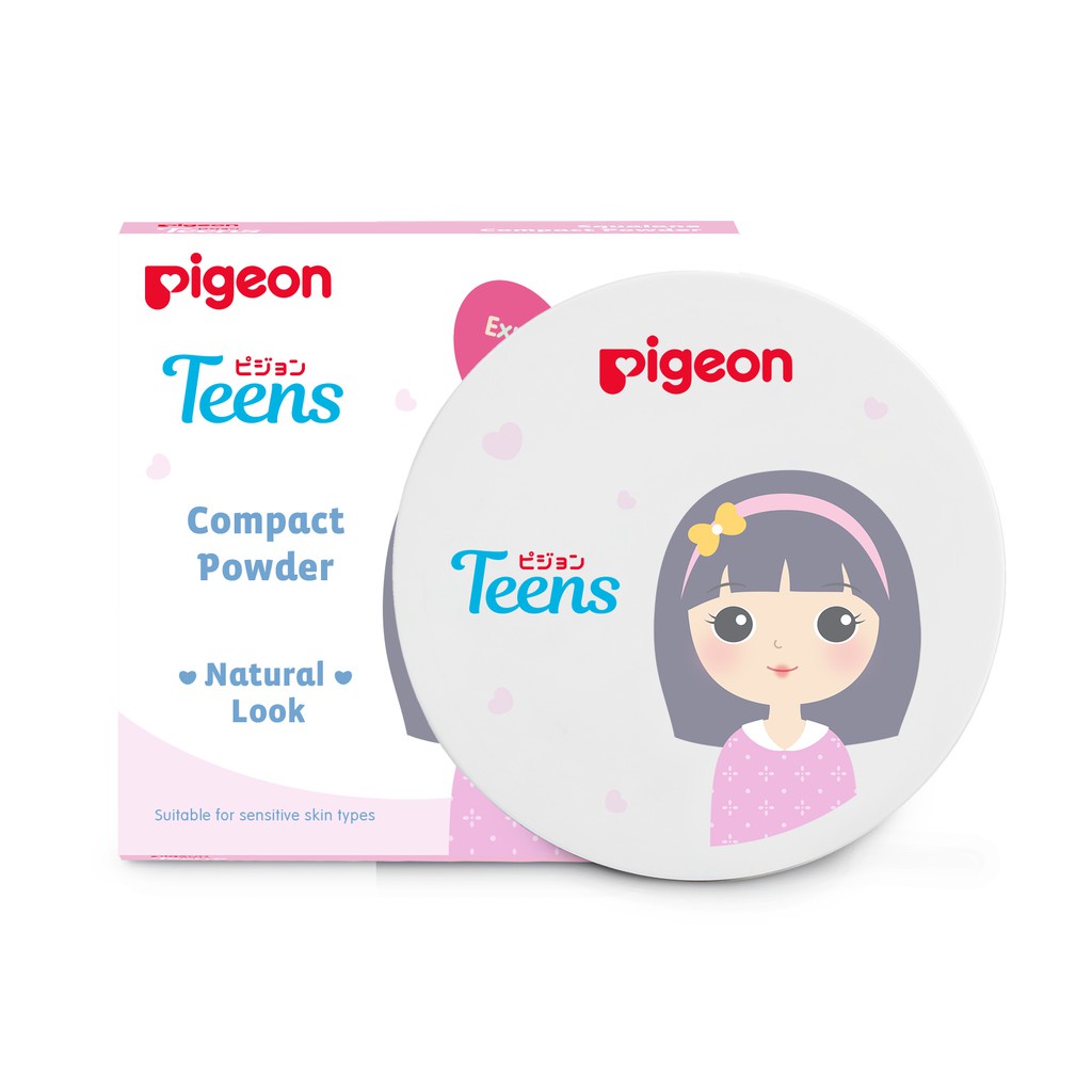 Pigeon TEENS 粉餅 14GR 米色