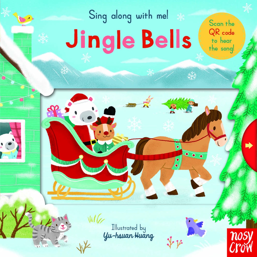 Sing Along With Me! Jingle Bells (硬頁推拉書)(附音檔QRcode)(硬頁書)/Yu-hsuan Huang【禮筑外文書店】
