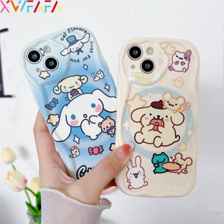 Redmi Note 12 11 10 9 8 7 Pro+ 12S 11S 10S 9S 可愛波浪紋肉桂防震保護軟手機