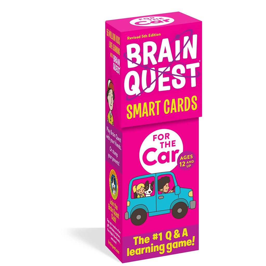 Brain Quest For the Car Smart Cards Revised 5th Edition/Workman Publishing【禮筑外文書店】