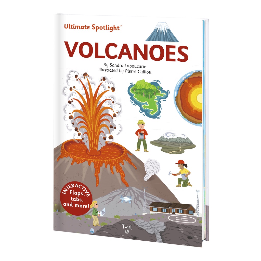 Ultimate Spotlight: Volcanoes (精裝立體知識百科)/Sandra Laboucarie《Twirl》【禮筑外文書店】