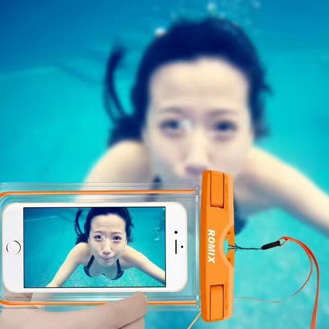 ROMIX 防水手機袋 夜光 觸屏 適用於戶外潛水浮潛 水下攝影防水袋