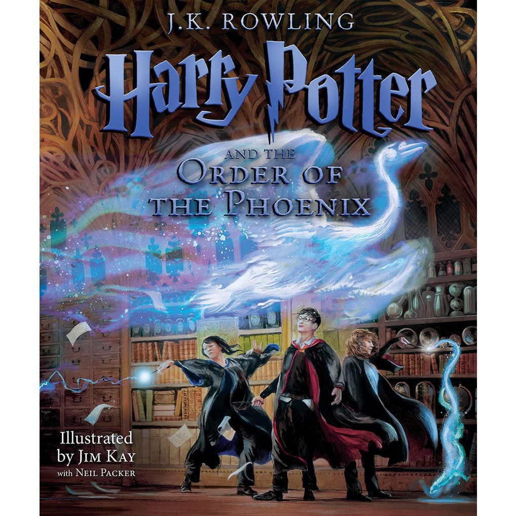 Harry Potter and the Order of the Phoenix (Illustrated Edition)(插畫版)(精裝)/J.K. Rowling【禮筑外文書店】