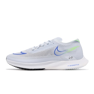 Nike 競速跑鞋 ZoomX Streakfly 灰藍 綠 訓練 輕量 慢跑鞋 男鞋 【ACS】 DJ6566-006