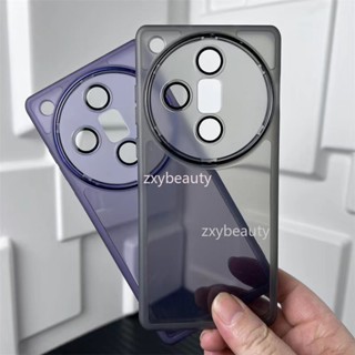 Oppo Find X7 Ultra 5G 2023 外殼電鍍透明薄透明外殼適用於 FindX7 X7Ultra Fin