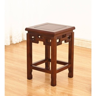 中式实木古筝凳圆凳子明清古典餐桌凳琴凳榆木仿古板凳矮凳鼓凳